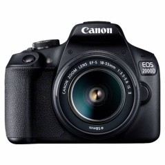 Canon EOS 2000D BK 18-55 IS II EU26 SLR Camera Kit - Capture Stunning Moments with Professional Quality!